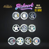 SKALWERK Wheels 1:64 10mm High Quality Wheels With Bearing System Group 3 *AXLES INCLUDED*