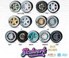 SKALWERK Wheels 1:64 10mm High Quality Wheels With Bearing System Group 1