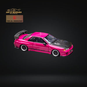 Focal Horizon Skyline GT-R R32 Top Secret Pink 1:64