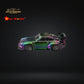 Star Model Porsche RWB 993 GT Wing Magic Purple-Green 1:64