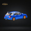 Furuya Subaru Impreza WRX STI 7th Gen GG Wagon Blue Gold Wheels 1:64