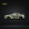 Stance Hunters SH Skyline GT-R R34 APE Livery Camo 1:64