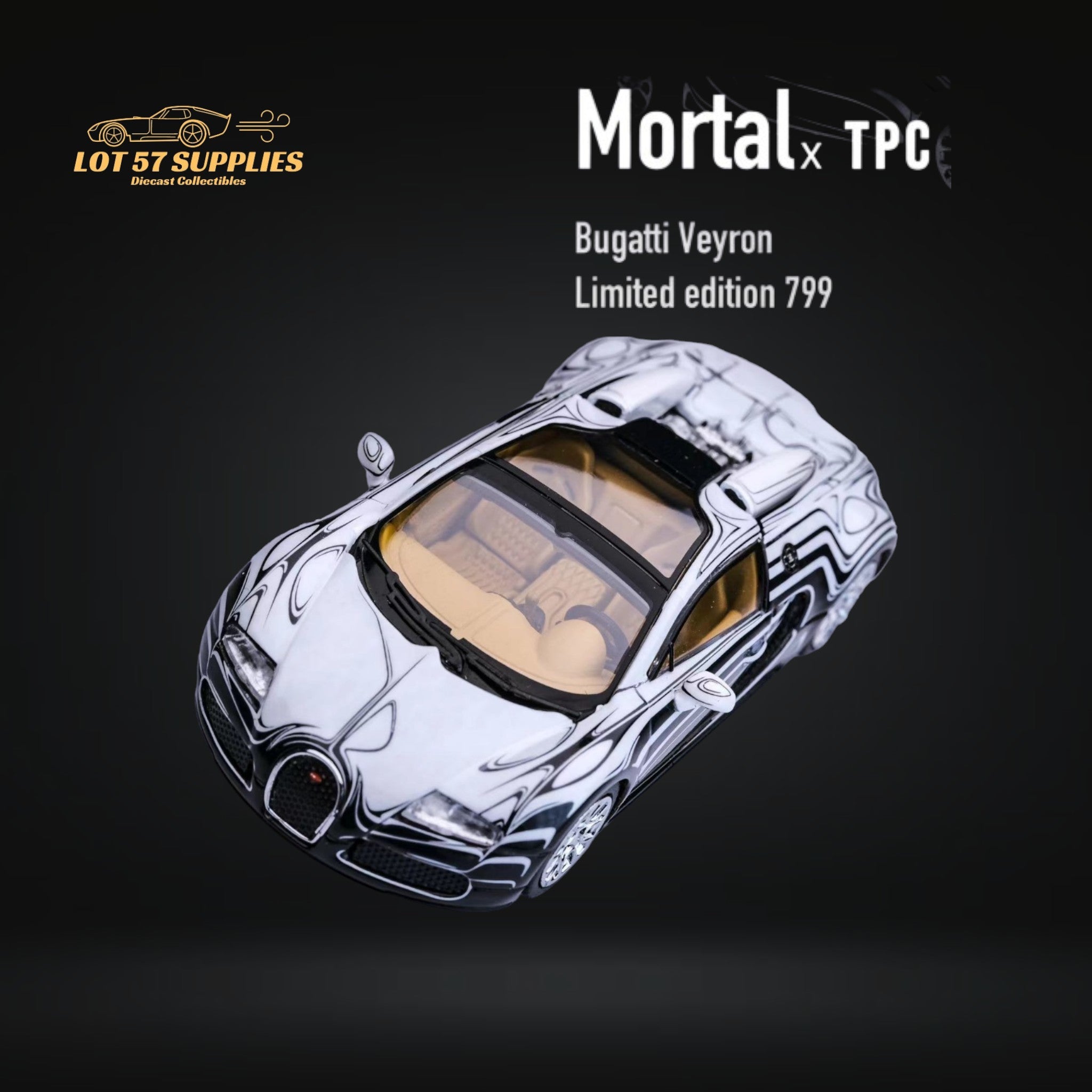 Mortal Bugatti Veyron 1:64 Diecast | LOT57 Supplies
