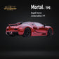 Mortal Bugatti Veyron in Red Advan Ceramic Livery Limited to 799 Pcs 1:64