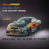 Fast Speed Nissan Skyline GT-R R34 Z-Tune RB Livery 1:64