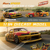 Fast Speed Nissan Skyline GT-R R34 Z-Tune NFS SRS Yellow-Red Livery 1:64