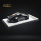 MC Porsche RWB 930 Chrome Gunmetal Gray Ducktail Diecast 1:64