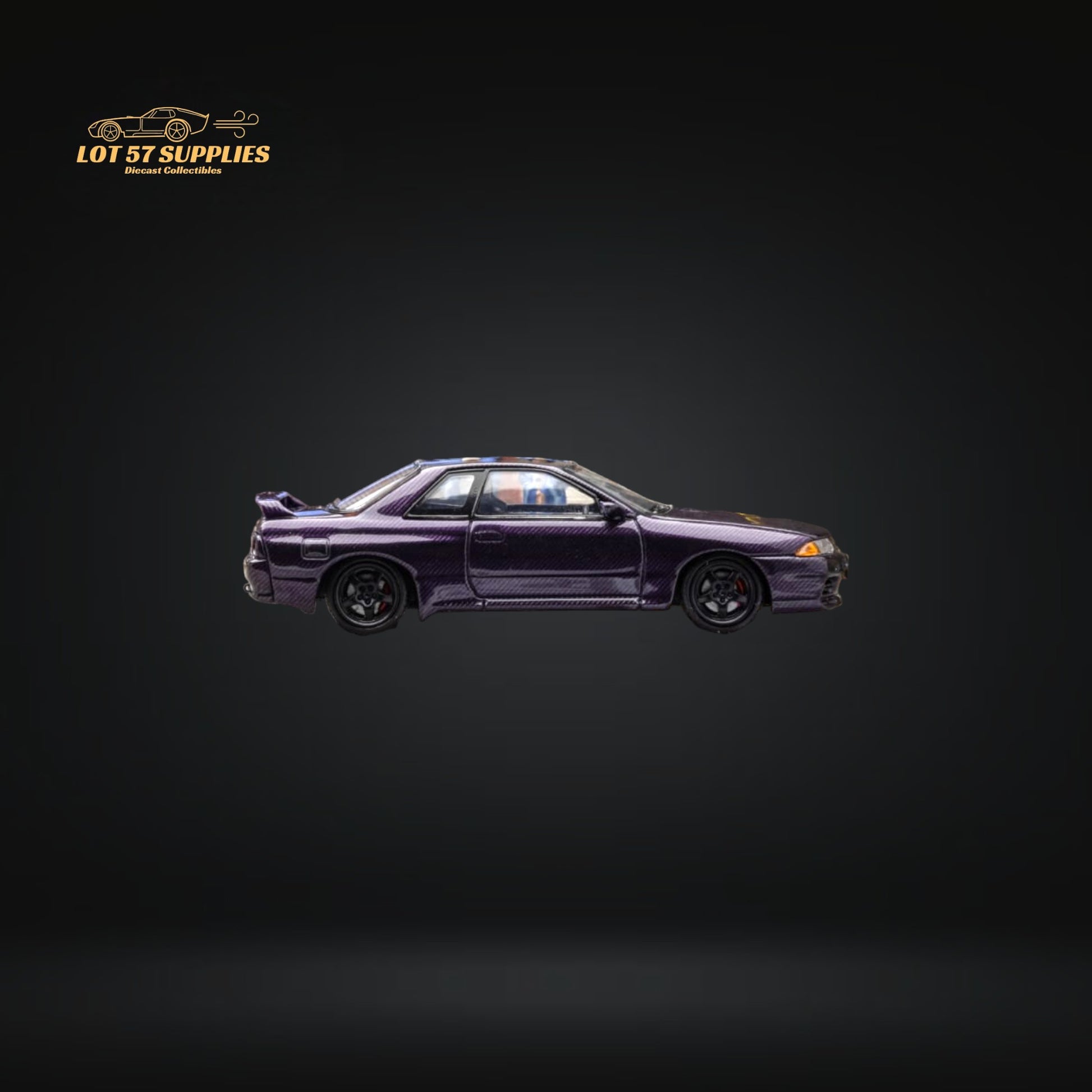 Focal Horizon Nissan Skyline R32 GT-R 3rd Gen Nismo S-Tune Full Carbon Purple 1:64