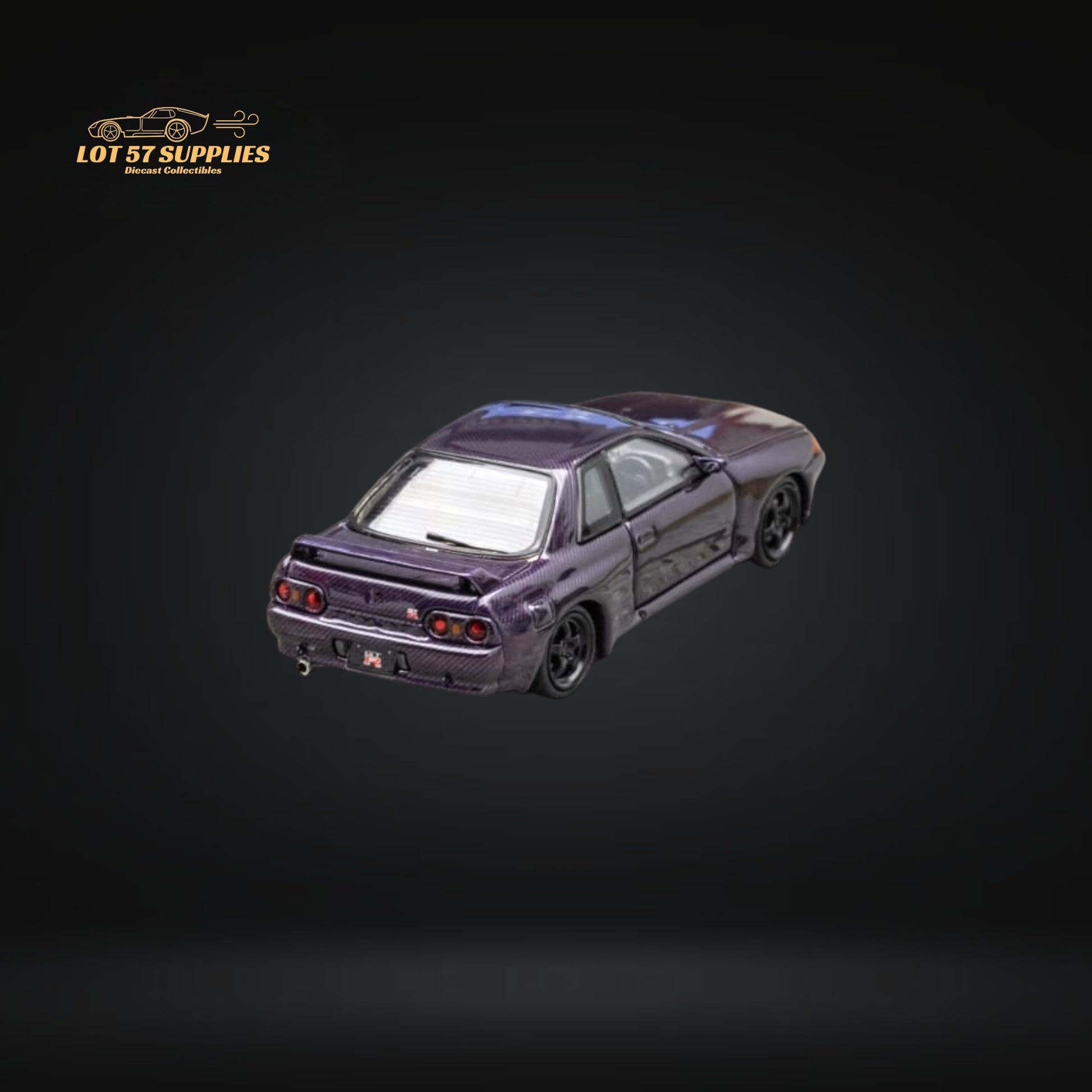 Focal Horizon Nissan Skyline R32 GT-R 3rd Gen Nismo S-Tune Full Carbon Purple 1:64