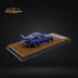 QIDIAN Porsche RWB 930 GT Wing in Blue Resin Model 1:64