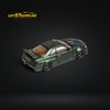 Fuji Skyline GT-R R34 Nismo Z-Tune High Wing CRS Dark Green 1:64