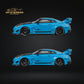 CM Model Skyline GT-R R35 RR Baby Blue LBWK 1:64
