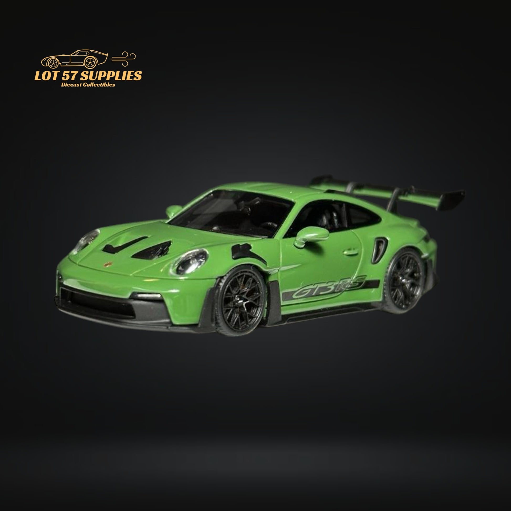 FuelMe Porsche 911 (992) GT3 RS in Olive Green 1:64