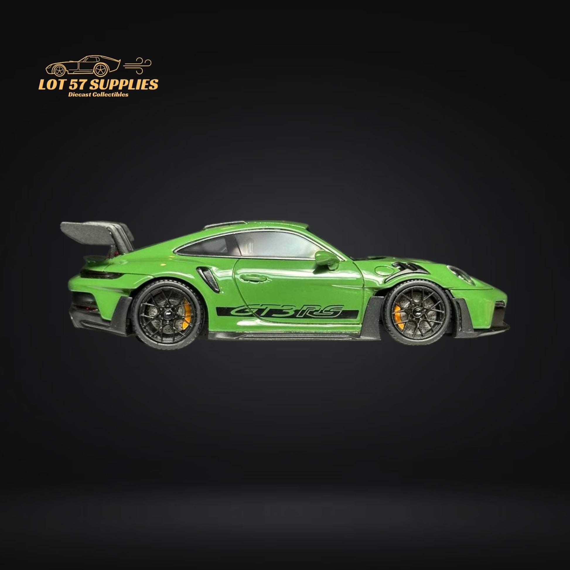 FuelMe Porsche 911 (992) GT3 RS in Olive Green 1:64