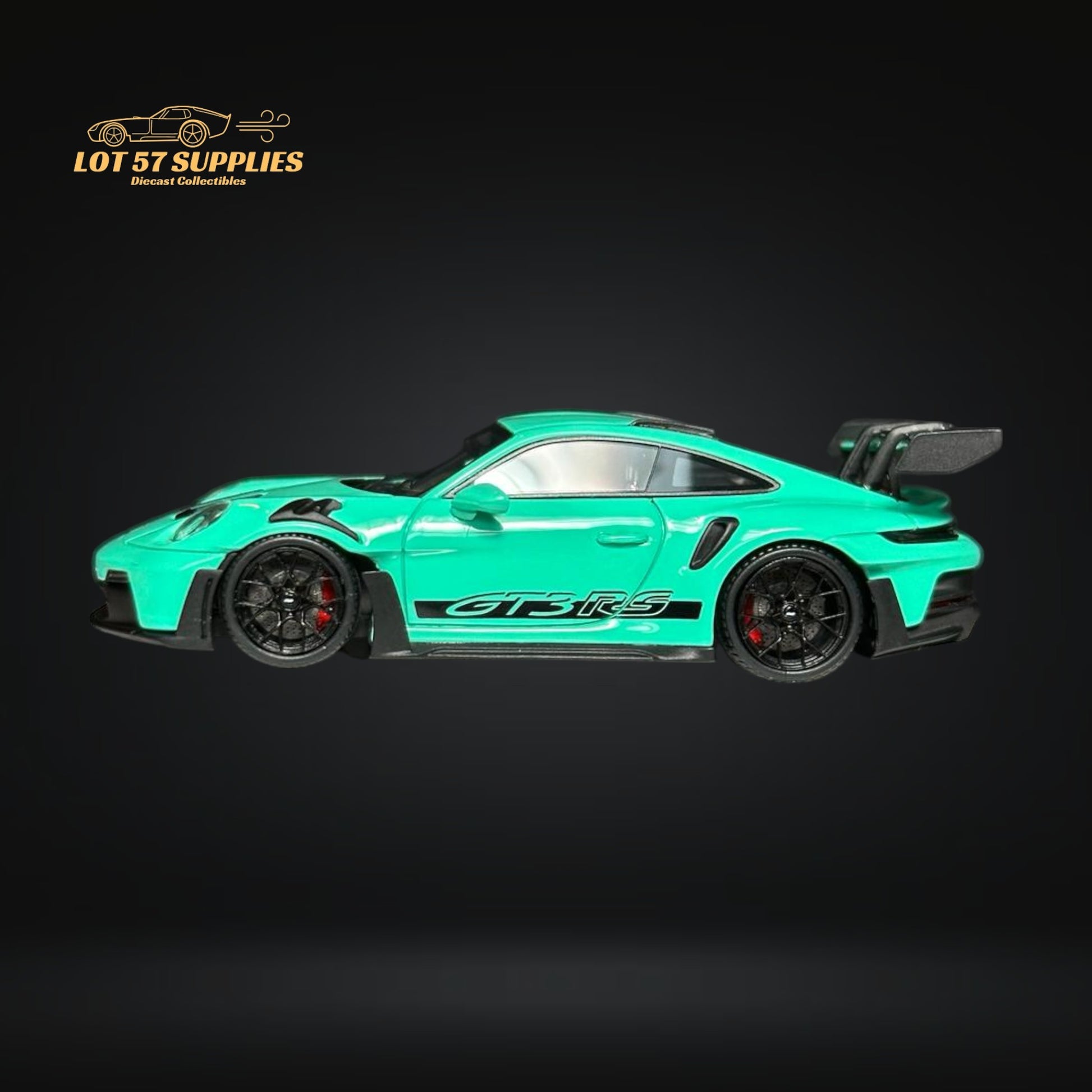 FuelMe Porsche 911 (992) GT3 RS in Mint Green 1:64