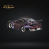 Street Weapon Porsche RWB 993 Chameleon Purple Low Wing 1:64