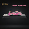 (Pre-Order) Fast & Speed Honda S2000 AP1 Roadster Soft Top FNF Suki Pink Figurine Version Livery 1:64