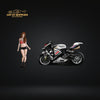 (Pre-Order) BSC Racing Bike Playboy With Model Figure 1:64