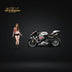 (Pre-Order) BSC Racing Bike Playboy With Model Figure 1:64