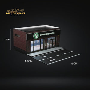 MoreArt Convenience Store "STARBUCKS COFFEE" Diorama 1:64 MO941107