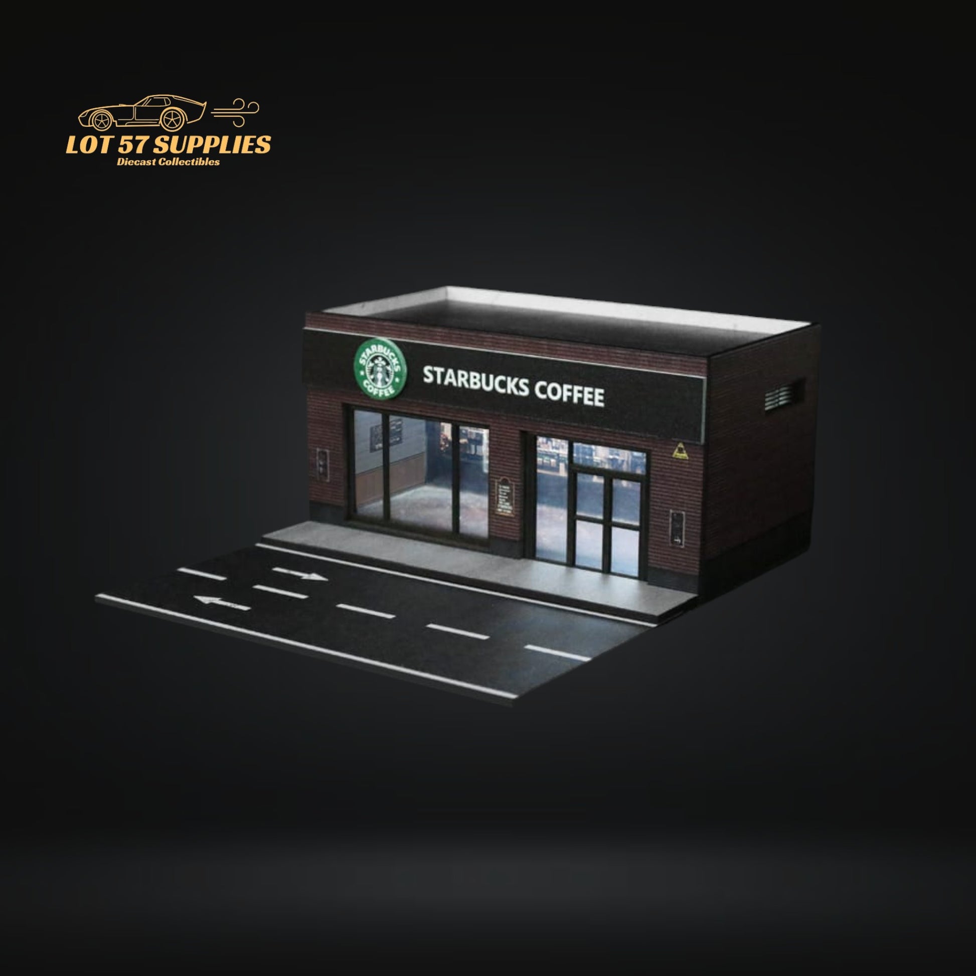 MoreArt Convenience Store "STARBUCKS COFFEE" Diorama 1:64 MO941107