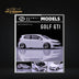 Maxwell Volkswagen VW GOLF GTI MK6 Pearl White Lowered With BBS Wheels 1:64