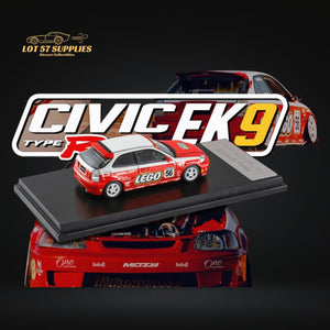 Fast & Speed Honda Civic Type-R MK1 EK9 Spoon Modified Lego Livery 1:64