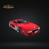 Star Model Testarossa 512TR LB-Works Wide Body Modified Red /Silver Wheels 1:64