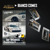 Vision64 Lamborghini Countach LP500 LB-Works Modified White Bianco Comes Deluxe Version 1:64