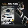 Vision64 Lamborghini Countach LP500 LB-Works Modified Black Nero Peagso Deluxe Version 1:64