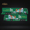 TimeMicro X Perka Mercedes Actros Container Truck Green Dragon Livery 1:64 MD646703