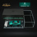 TimeTop Nissan Skyline GTR-R34 Metallic Green Carbon Gift box Edition 1:64 TT643428