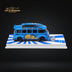 Flame Model VW Volkswagen T1 Van Bus Astro Boy Blue 1:64