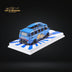 Flame Model VW Volkswagen T1 Van Bus Astro Boy Blue 1:64