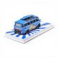 Flame Model VW Volkswagen T1 Astro Boy Blue 1:64 Diecast Model