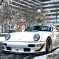 Fast Speed Porsche 964 RWB Widebody DREAMCATCHER GT Version Rear Wing in White 1:64