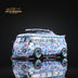 Liberty64 VW Volkswagen T1 Van Kombi Widebody Dark Sunflower Livery in Blue 1:64