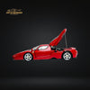 King Model Enzo in Red Standard Version Openable Diecast Car 1:64