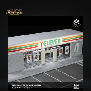 (Pre-Order) MoreArt Scene Model "7-Eleven" Diorama 1:64 MO936204