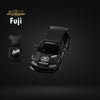 Fuji Honda Civic EG6 5th Gen MK5 Rocket Bunny Black Stussy Livery With Bear Brick Figure 1:64