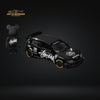 Fuji Honda Civic EG6 5th Gen MK5 Rocket Bunny Black Stussy Livery With Bear Brick Figure 1:64