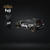 Fuji Honda Civic EG6 5th Gen MK5 Rocket Bunny Black Stussy Livery With Bear Brick Figure 1:64