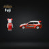 Fuji Honda Civic EG6 5th Gen MK5 Rocket Bunny Red Lego Livery With Bear Brick Figure 1:64