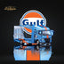 (Pre-Order) GCD Mitsubishi Fuso Fighter Double-Decker MK2 Transport Truck Gulf Livery 1:64