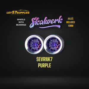 Custom Order Only - Skalwerk - SEVRNK7 PURPLE - 1:64 (1 SET = 4 Wheels)