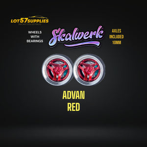 Custom Order Only - Skalwerk - SUPER ADVAN RED - 1:64 (1 SET = 4 Wheels)