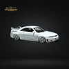 CUSTOM KAIDO Nissan Skyline GT-R R33 GREDDY V1 in White 1:64 KHMG113