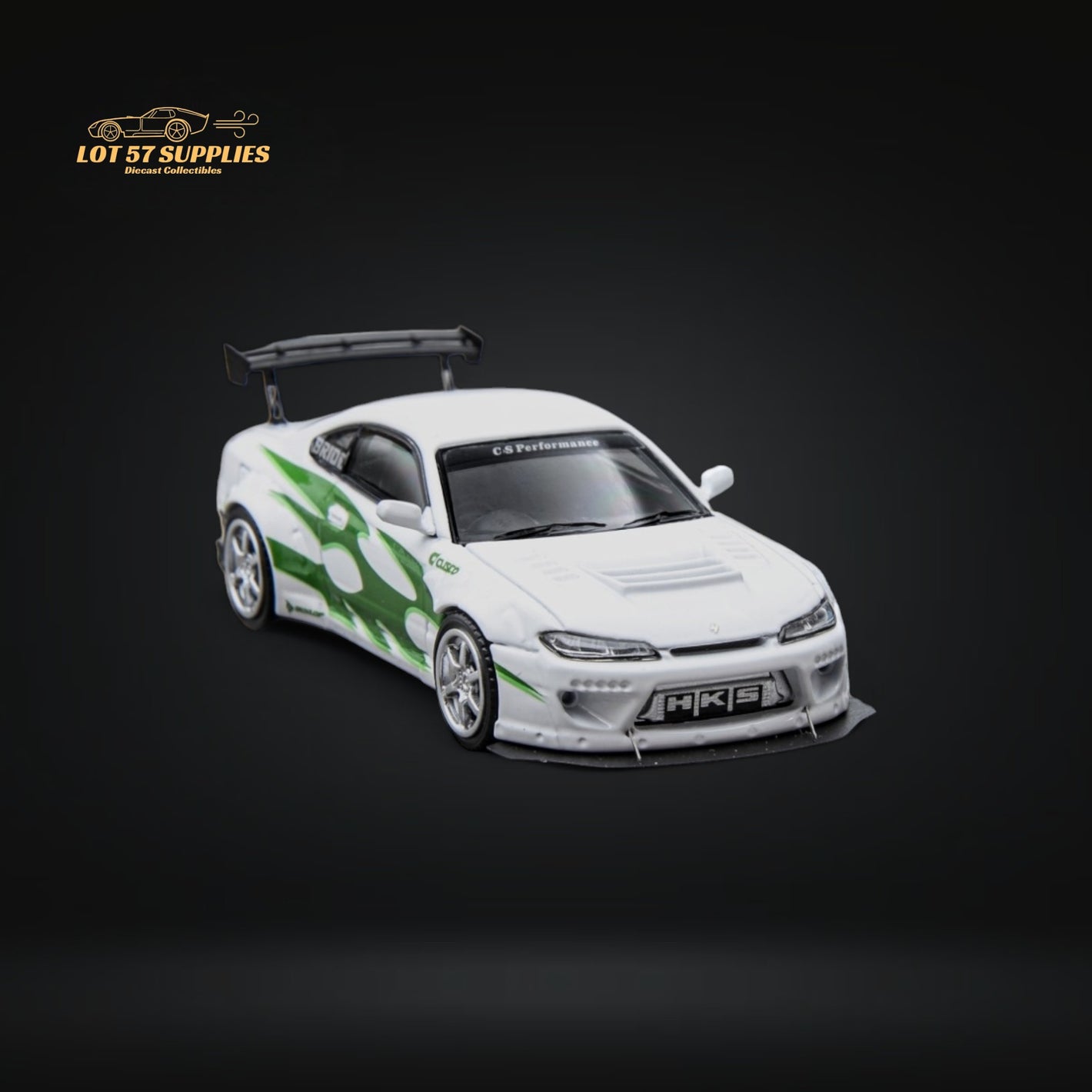 Focal Horizon Nissan Silvia S15 White - Green 1:64