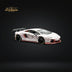 King Model Lamborghini Aventador LP700-4 LB 1.0 White LV Livery 1:64