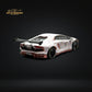 King Model Lamborghini Aventador LP700-4 LB 1.0 White LV Livery 1:64